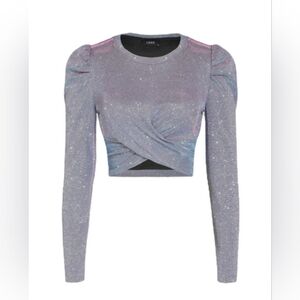 Long sleeve crop top